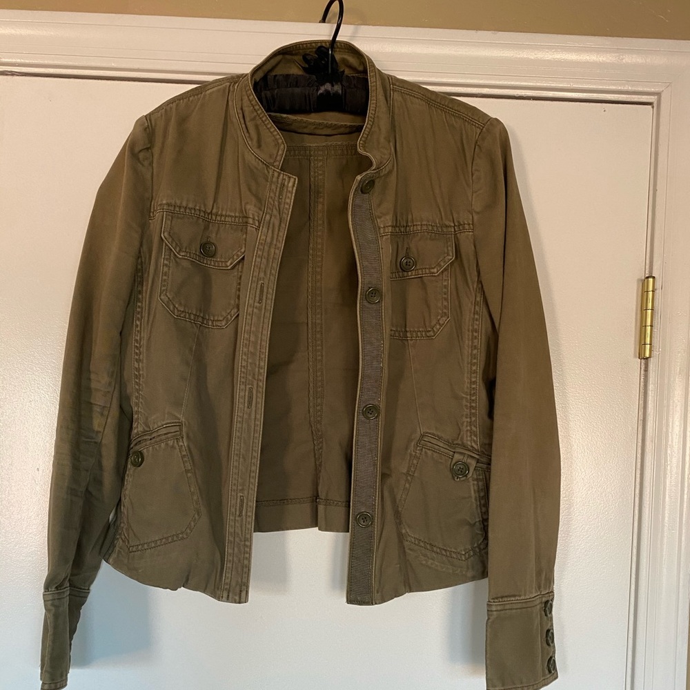 Olive green jacket